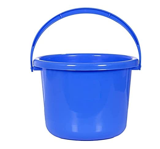 Plastic Bathroom Bucket 5 LTR Small Size Multi Colour (Pack of- 1 ...