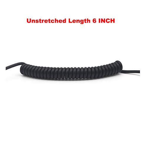 Cable audio 3.5mm a 2.5mm TRS macho Kework para auriculares y altavoces 7