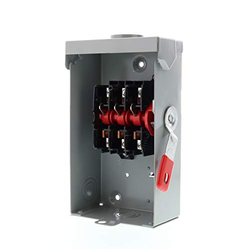 Siemens Gnf322Ra 3P 60A 240V General Duty Safety Switch Outdoor, Non-Fusible,Ansi 61 Grey #TOP1