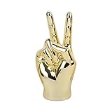 Soporte para joyas: estas esculturas de mano se pueden utilizar no solo como adorno, sino también como soporte para joyas para mostrar tus joyas favoritas, el diseño de 360 grados te permite lograr el desde cualquier ángulo.