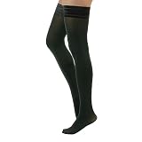 CALZITALY Medias Autoadhesivas Opacas | Medias Autosujetadoras Tupidas | 60 Den | Negro, Azul, Rojo, Verde | S - 4XL | Calcetería Italiana | (M-L, Verde Bosco)