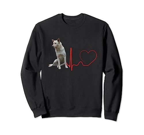 Can de Palleiro Dog My Heartbeat ECG Mes chiens sont mon cardio Sweatshirt