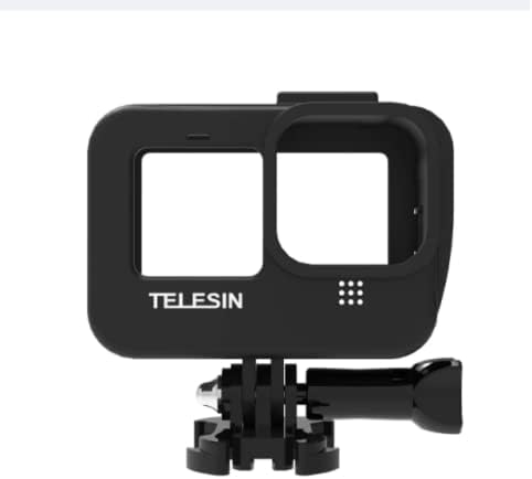 CamGo GoPro Case for Hero 13 / 12 / 11 / 10 / 9 Black, Compact, Hot Shoe Frame with Audio & Tripod Compatibility