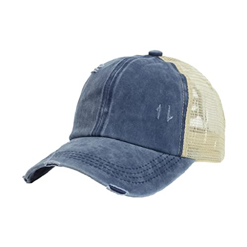 Casquette de baseball queue de cheval qui ne gâche plus vos coiffures d'été