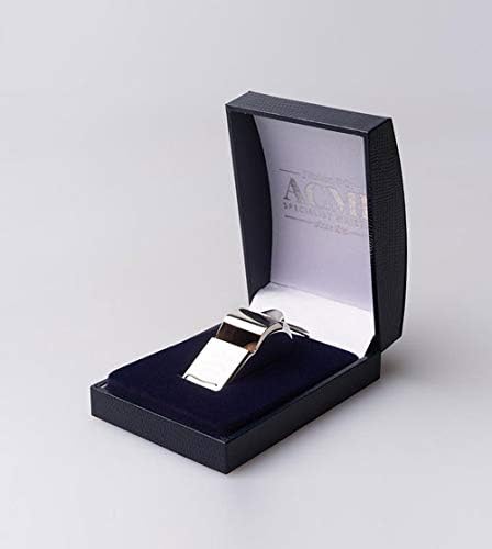 Acme Thunderer (Referee's) Whistle (58) with Square Mouthpiece - Silver-Plated