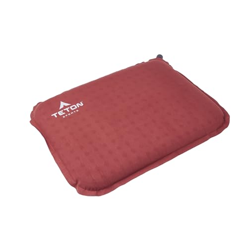Teton Camping Seat Cushion; Stadium Seat; Office Chair; Car Pad; Inflatable, Redwood - Thumbnail 4