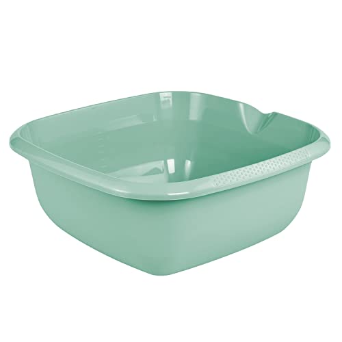 keeeper Cuvette Polyvalente avec Bec Verseur, Carré, 13 L, 38 x 38 cm, Björk, Nordic Green