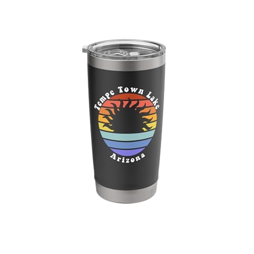 Tempe Town Lake Arizona Sunrise Insulated Tumbler