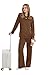 WIHOLL 2 Piece Sets for Women Casual Fall Wide Leg Loungewear Oversized Winter Cozy Tracksuit Women's Two Piece Long Sleeve Outfits Brown 2XL