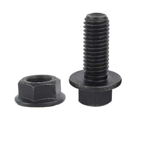 M5 M6 M8 M10 M12 M16 �u���b�N�O���[�h10.9�X�`�[���O�Z�p�t�����W�{���g�Z�p�t�����W�l�W�ƃi�b�g�̑g�ݍ��킹�Z�b�g(Flat,40MM(HALF THREAD)_M5-3SETS)