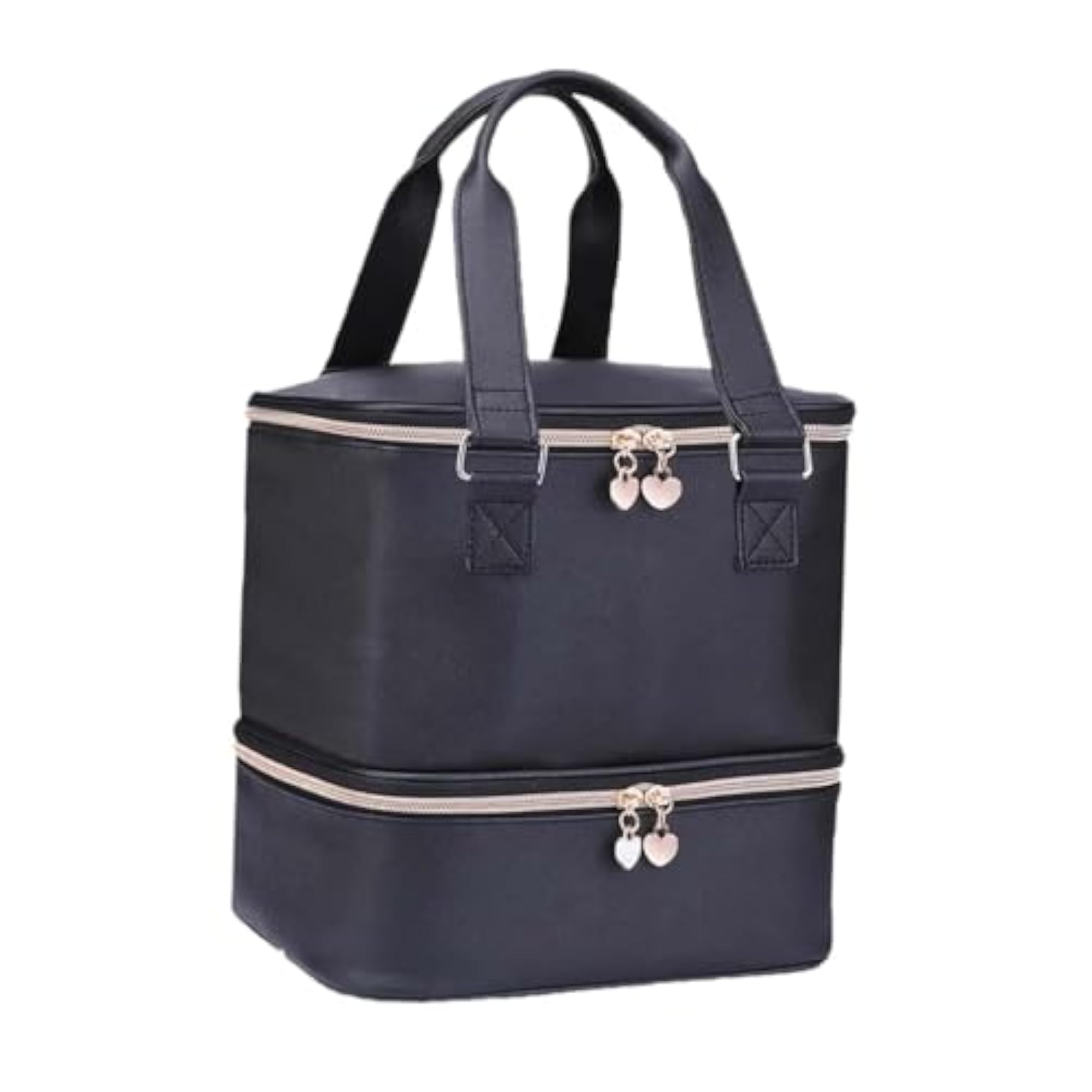 Double Layer Nail Polish Carrying Case Bag for Women