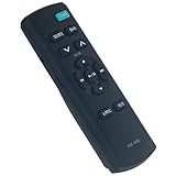  RUE-4202 - Telecomando di ricambio adatto per sistema stereo ALPINE CDA-105 CDE-141 CDE-143BT CDE-150 CDE-151 CDE-152 CDE-190R CDE-123R CDA-117E CDA-9887 CDE-124SXM CDE-13 3BT CDE-153BT