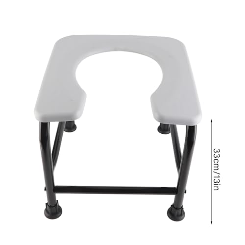 Chaise de commode portative contre le risque de chute des aînés
