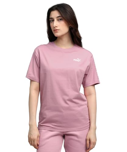 T-Shirt Puma Ess Tape Relaxed haut unisexe à manches courtes style sport décontracté