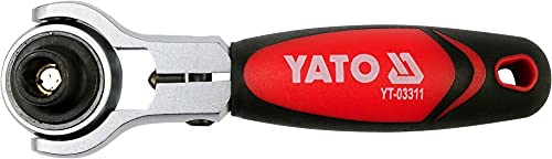 1/4 Ratsche Yato yt-03311 mit drehbarem Griff und 72 Zähnen