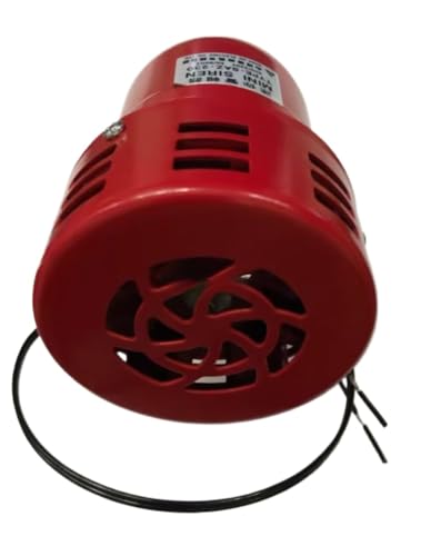 1PC SAZ-230 AC220V DC24V high Volume red Metal case Alarm (SAZ230 220V 110V)