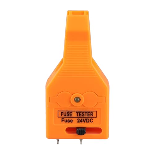 Akozon Outil de Test de Fusible Automobile 24 V, Extracteur de Fusible et Testeur de Diagnostic de Mesure de Puissance avec Indicateur LED pour ATO, ATC, ATM