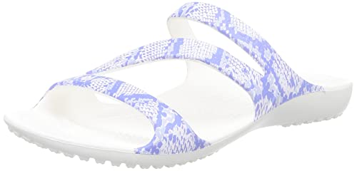 Crocs Mujer Kadee II Graphic Sandal W Sandalia, Lapis/Multi, 36/37 EU