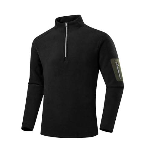 Sweat-shirt pour homme en tricot de coton léger col rond NOOS
