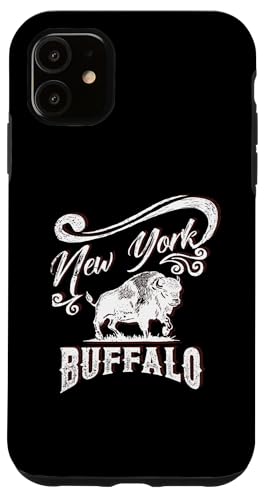 �j���[���[�N �o�b�t�@���[ �A�����J�� �o�C�\�� �E�F�X�^�� ���B���e�[�W �O���t�B�b�N �X�}�z�P�[�X iPhone 11 �p