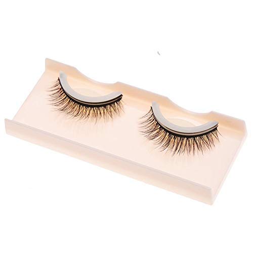 False Eyelashes 3D Professional Eyelashes No Stimulation False Eyelashes Extension Handmade False Eyelashes Set Reusable Soft and Comfortable