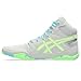 ASICS Kid's Snapdown 4 Grade School Wrestling Shoes, 1, Glacier Grey/Lime Burst