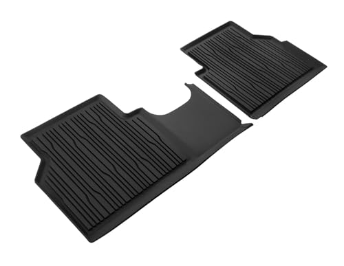 Alfombrillas de goma traseras de alta durabilidad para Ford All-Electric Explorer 3