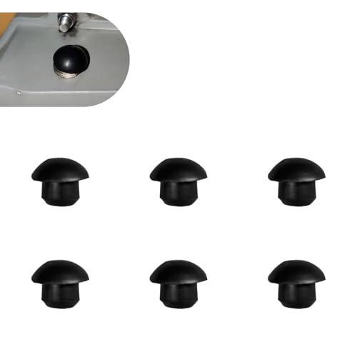 Zikefest 6pcs Hydraulic Jack Oil Filler Plug, Rubber, 8mm