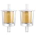 5pc Universal 3/8" Inline Fuel Filters – High Performance Industrial Grade – Gearzaar Brand – New 9 thumbnail image