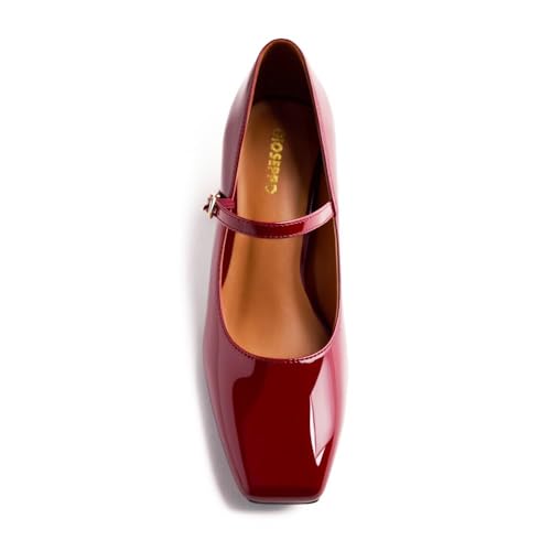 Ballerines Gioseppo vernies Windham chaussure plate chic de qualité - 3