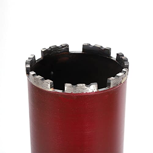 Diamond Core Drill, 63/76/112mm Core Drill Bit, 63mm/76mm/112mm Professional Dry and Wet Diamond Core Drill Bits Bit Drilling, for Concrete, Aerated Concrete, Bricks, Tiles, Stoneware (76mm) 5 Diamond Core Drill, 63/76/112mm Core Drill Bit, 63mm/76mm/112mm Professional Dry and Wet Diamond Core Drill Bits Bit Drilling, for Concrete, Aerated Concrete, Bricks, Tiles, Stoneware (76mm) - Image 5