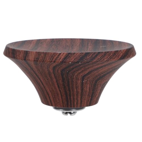 HAKIDZEL Wood Grain Pot Lid Replacement Knob Heat-resistant Handle for Cookware Ergonomic Design for Safe and Comfortable Use Brown Color with Screws Included