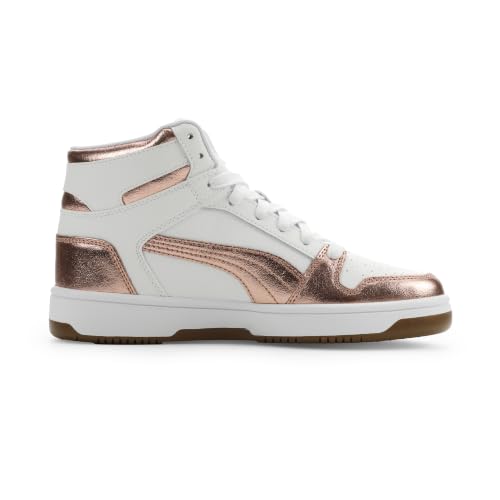 Image of Puma Womens Rebound Layup Luster Mid Shoes