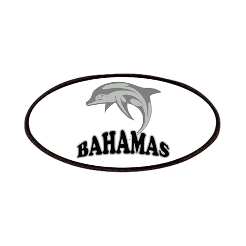 CafePress Bahamas Dolphin Souvenir Patches Patch, 4