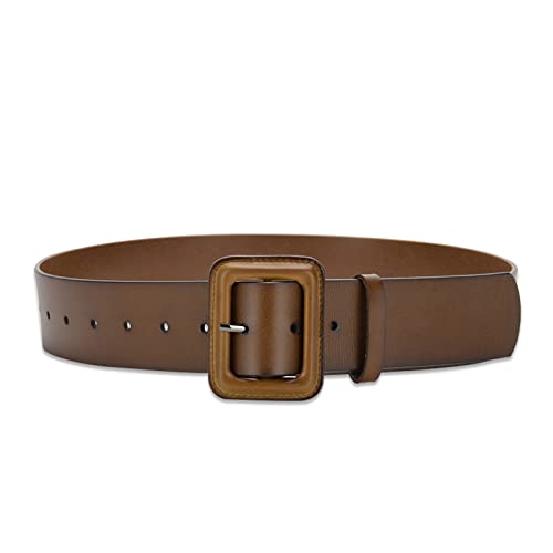 LumiSyne Cintura Larga In Pelle Per Donna Tinta Unita Classico