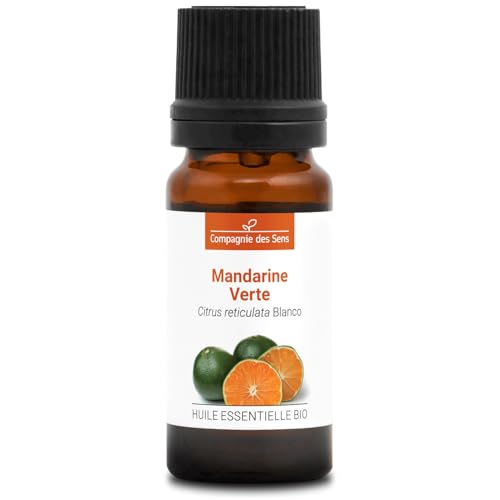 MANDARINE VERTE BIO - 10mL - Huile Essentielle de Qualité Premium - 100% Pure, Naturelle, garantie ChromaCert® - Chémotypée & Intégrale