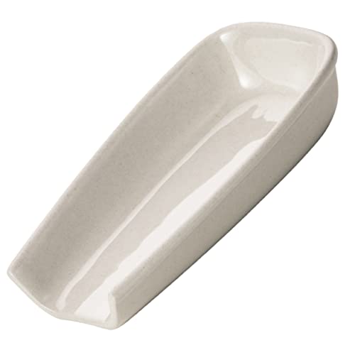 GRIRIW Spoon for Loose Tea Leaves Ceramic Tea Scoop Tea Spoon Decorative Tea Holder Tea Tool