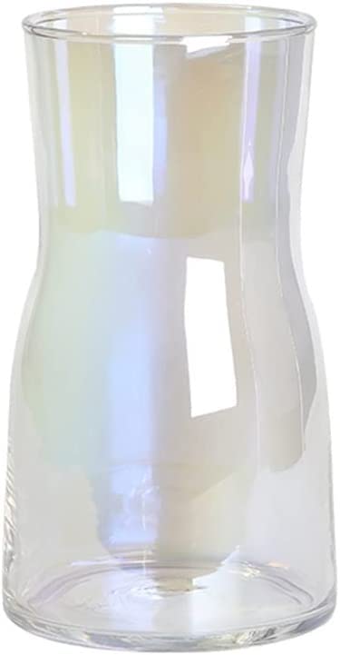 Vase en verre transparent pour une décoration de mariage élégante