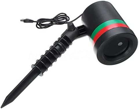 3nh Wowgadgets AST Works Star Light Fairy Laser Projector Outdoor Garden Lawn Landscape EU Plug LED Lamp (Multicolour)