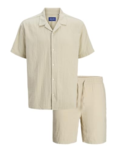 Ensemble de t-shirt et short homme Jack & Jones Joreaster Patras en coton