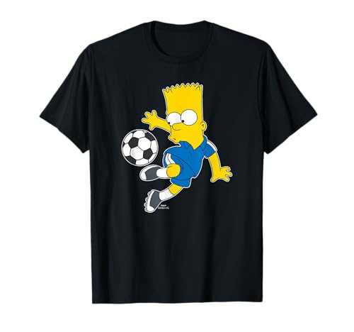 The Simpsons Bart Simpson Soccer Ball Kick Up T-Shirt