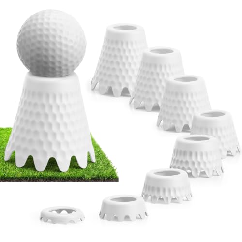 Teyva 8 Pcs Golf Simulator Tees