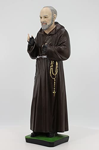 Estatua Padre Pio 16 pulgadas miniatura 5