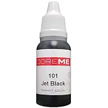 DOREME Permanent Makeup Pigment Ink Jet Black Eyebrow Brow Eyeliner Black Tattoo Micro Cosmetic Micropigmention