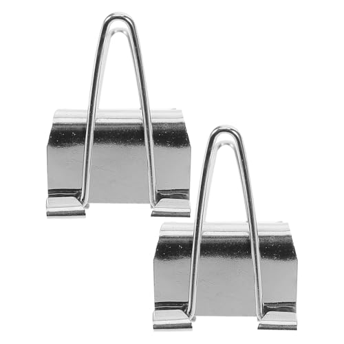 Operitacx Clips de Acero Inoxidable para Lienzo Húmedo, Separadores para Marco de Pintura al Óleo, Soporte Ajustable para Suministros de Pintura al Óleo, 2 Unidades para Artistas y Pintores