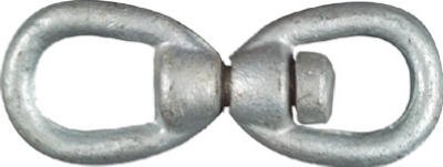 National Hardware 3252BC Series N241-083 Chain Swivel, 5/16 in Trade, 1260 lb Working Load, Steel, Galvanized