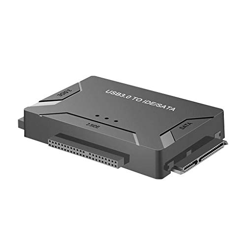 Chowcencen Universal USB 3.0 a SATA/IDE de 2,5 Pulgadas convertidor Universal de Disco Duro de 3,5 Pulgadas Externo portátil Caso Caja del PC de Alta Velocidad de 5Gbps Disco Duro convertidor