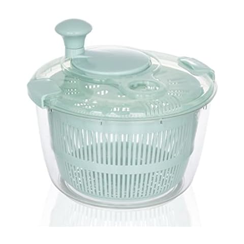 KMAKII Salatschleuder - Salatwascher, 5 l Salattrockner Cover