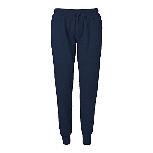 Neutral Bio-Unisex-Jogginghose mit Reißverschlusstaschen, navy, Gr. S