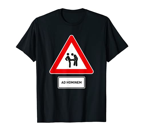 Ad Hominem - Falacia lógica de filosofía Camiseta